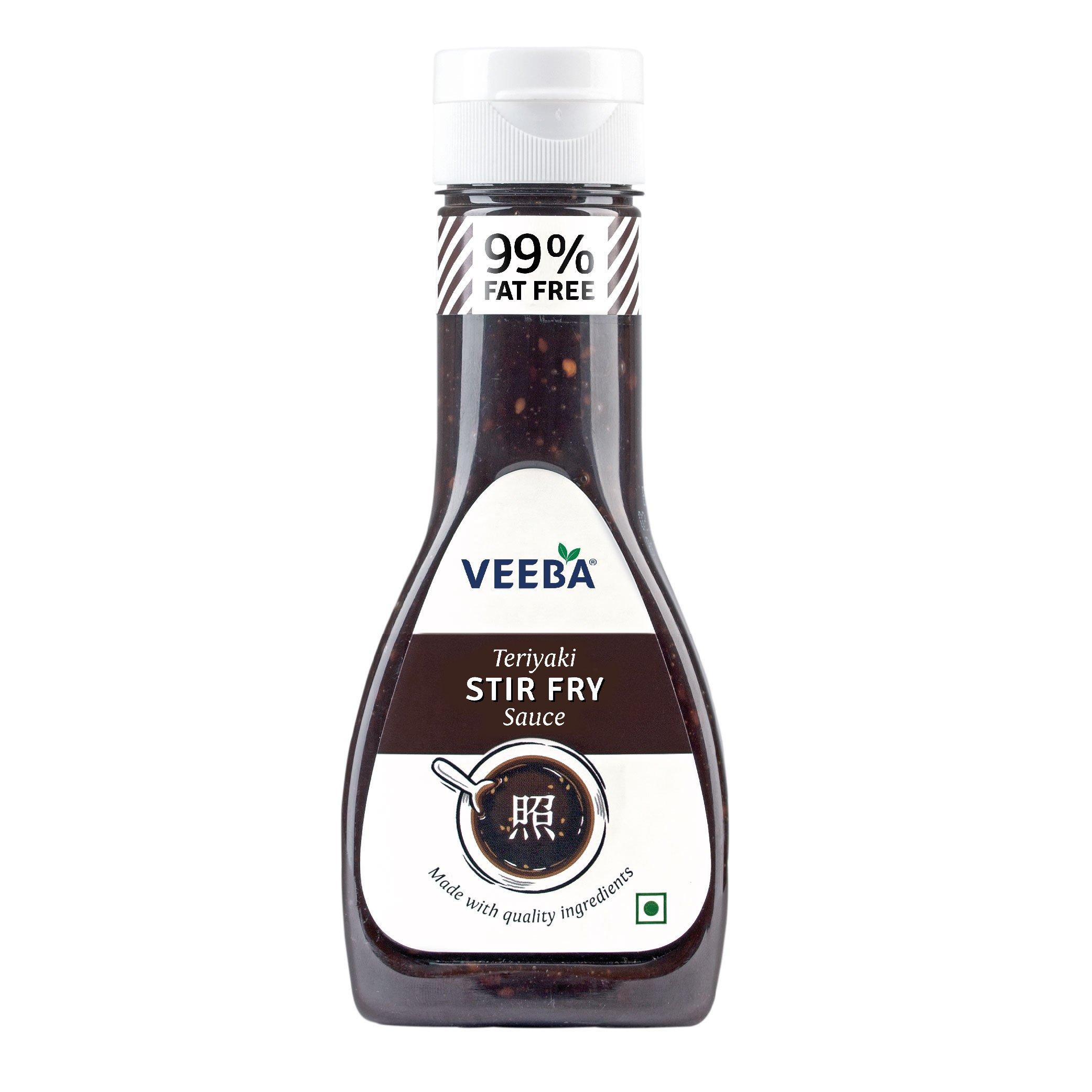 VEEBA Veeba Teriyaki Stir Fry Sauce, 350g Bottle