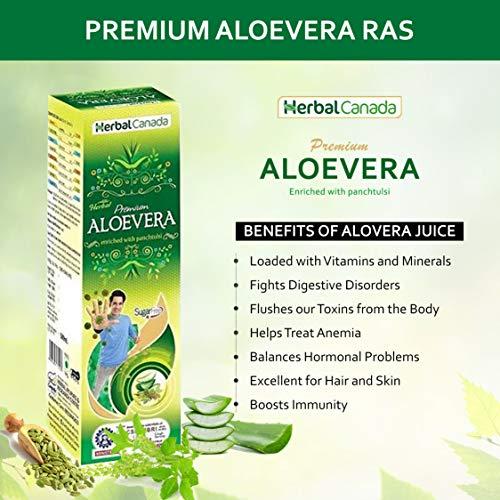 HERBAL CANADA HERBAL CANADA AMLA SWARAS AND ALOEVERA RAS 500ML - COMBO PACK