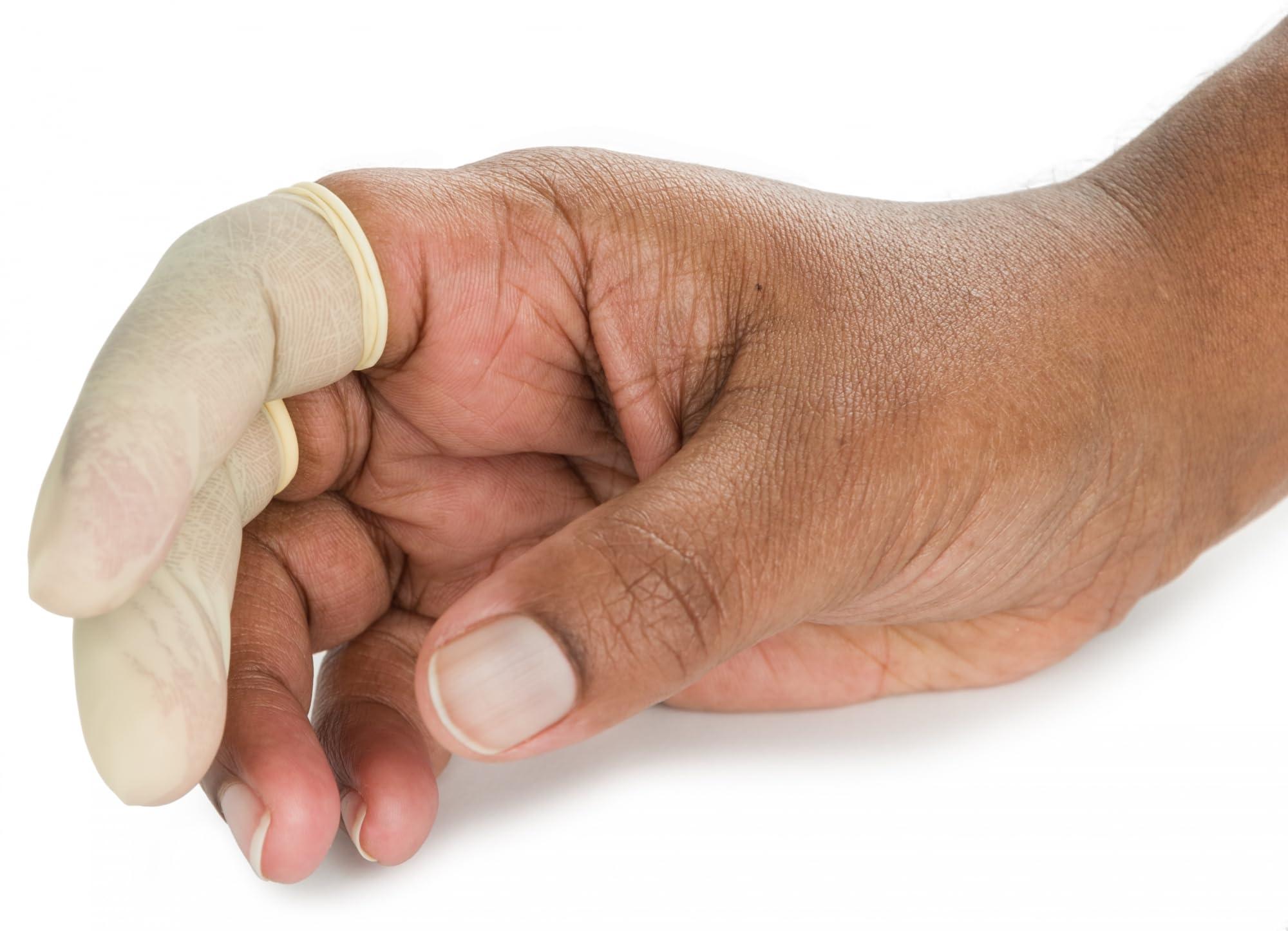 Graham Field Grafco 3908 S Latex Finger Cots Non-Medical Small (Pack of 144)