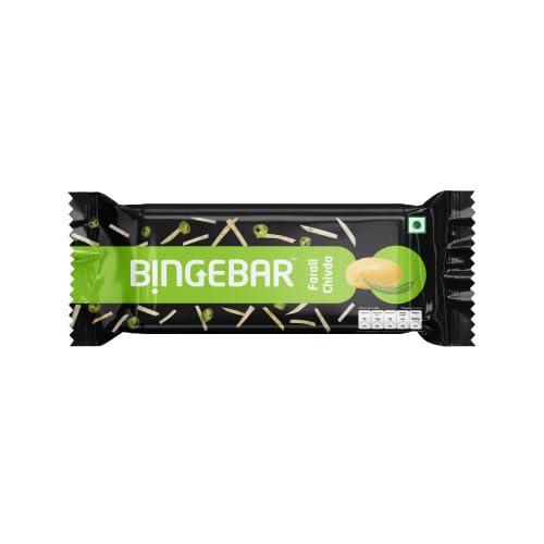 Chitale Bandhu Farali Chivda Bingebar | Innovative Namkeen Snack Bar for Fasts | Pack of 3