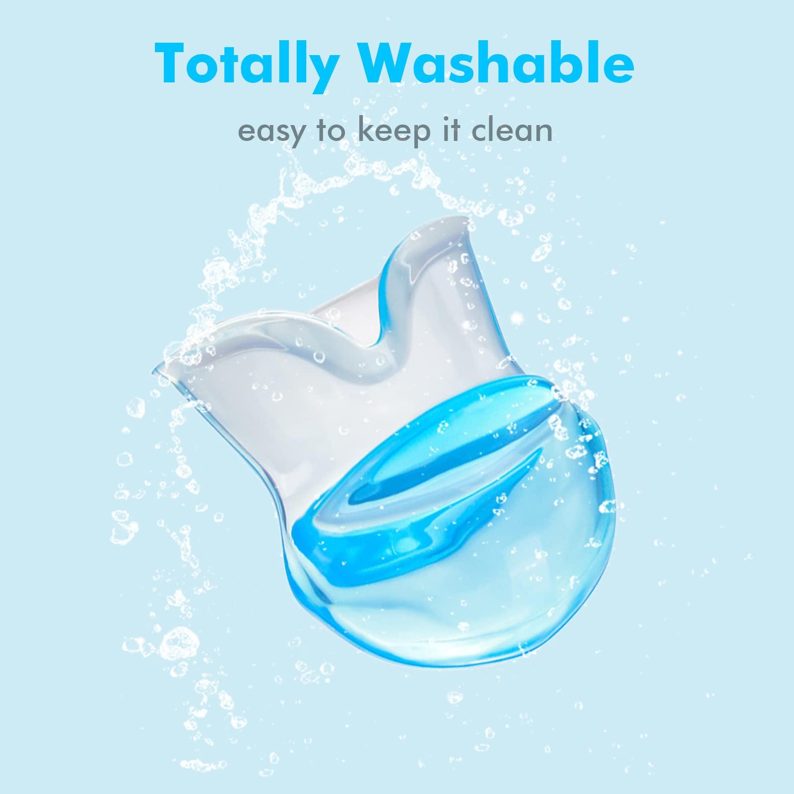 3nh 3NH Anti-snoring Device Anti-snoring Device Silicone Tongue Cover for Mouth Anti Snoring Solution for Better Nighttime Sleeping Sleep aid Device snoring Solution