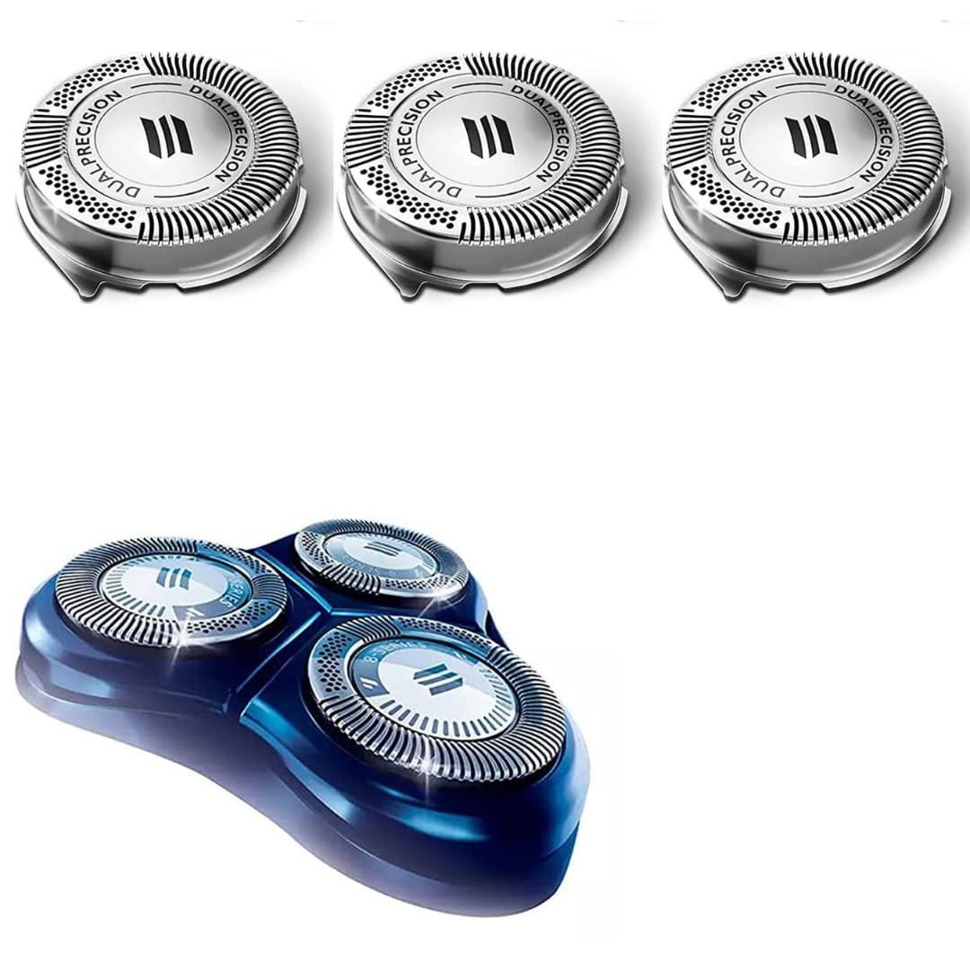 Justec Justec HQ8 Replacement Heads for Philips Norelco Aquatec Shavers, 7240XL,7260XL, OEM HQ8 Blades Upgraded, Philips Norelco Electric Shaver Replacement Hq8505 Blades 3Pack