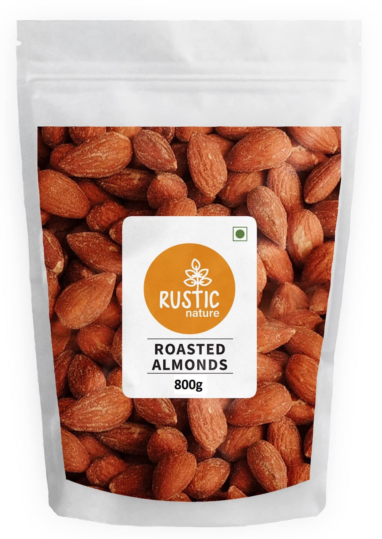 Rustic Nature Rustic Nature Salted & Roasted Californian Almonds (800g)