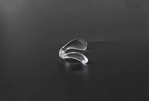 BEHLINE Saddle Bridge Nose Pads,BEHLINE One Piece Bridge Strap Anti-Slip Replacement Nosepads,U Shaped Screw-in Eyeglasses Nose Piece for Eyeglasses Eyeglass Glasses Eyewear Optical for Kids/Adult (Style 2)