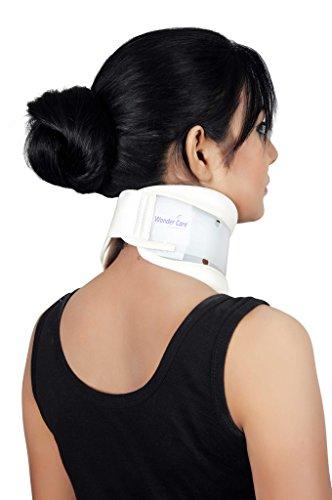 Wonder Care WC- Hard Cervical Collar Neck Support Brace for Neck Pain, Cervical Collar Used For Supporting, Immobilizing/Adjusting The Neck in The Flexion, Hard Cervical Neck Brace Reduce Neck Pain Size - XL