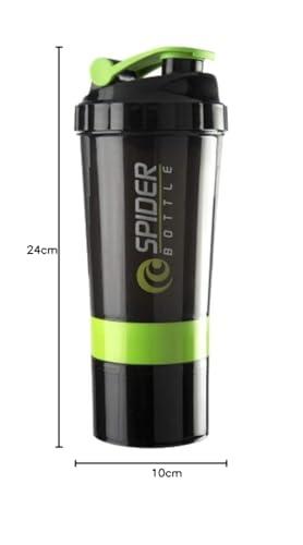 TRUE INDIAN TRUE INDIAN Extraordinary Sports Gym Shaker/Water Bottles/100% Leakproof Guarantee Sipper Bottle Ideal for Protein Shaker Bottle & Gym Water Bottle |Gym Shaker (Green)