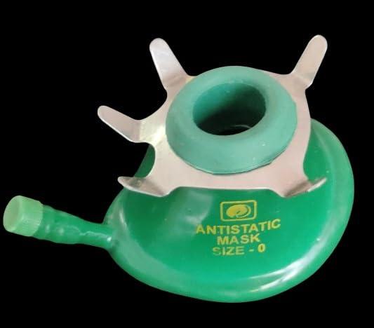 RESUSCITATIONS Anaesthesia Antistatic Anatomical Face Mask (Green) Sizes : 0