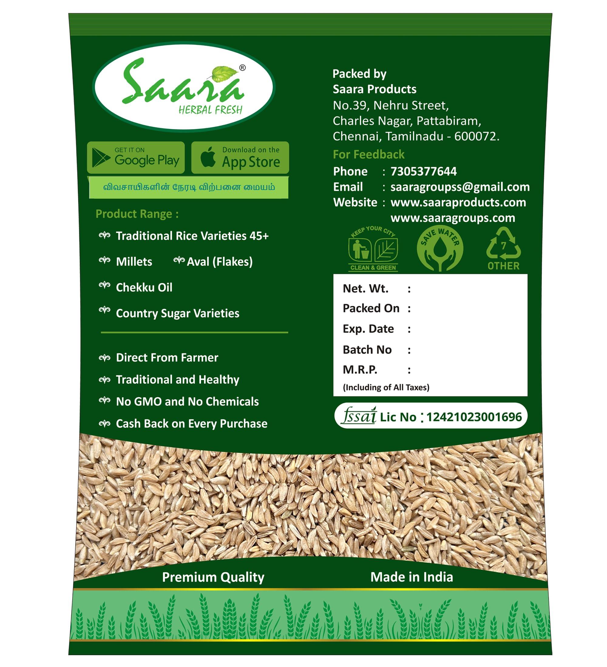 SAARA SAARA HERBAL FRESH Samba Godhumai(Whole Wheat) 2950g
