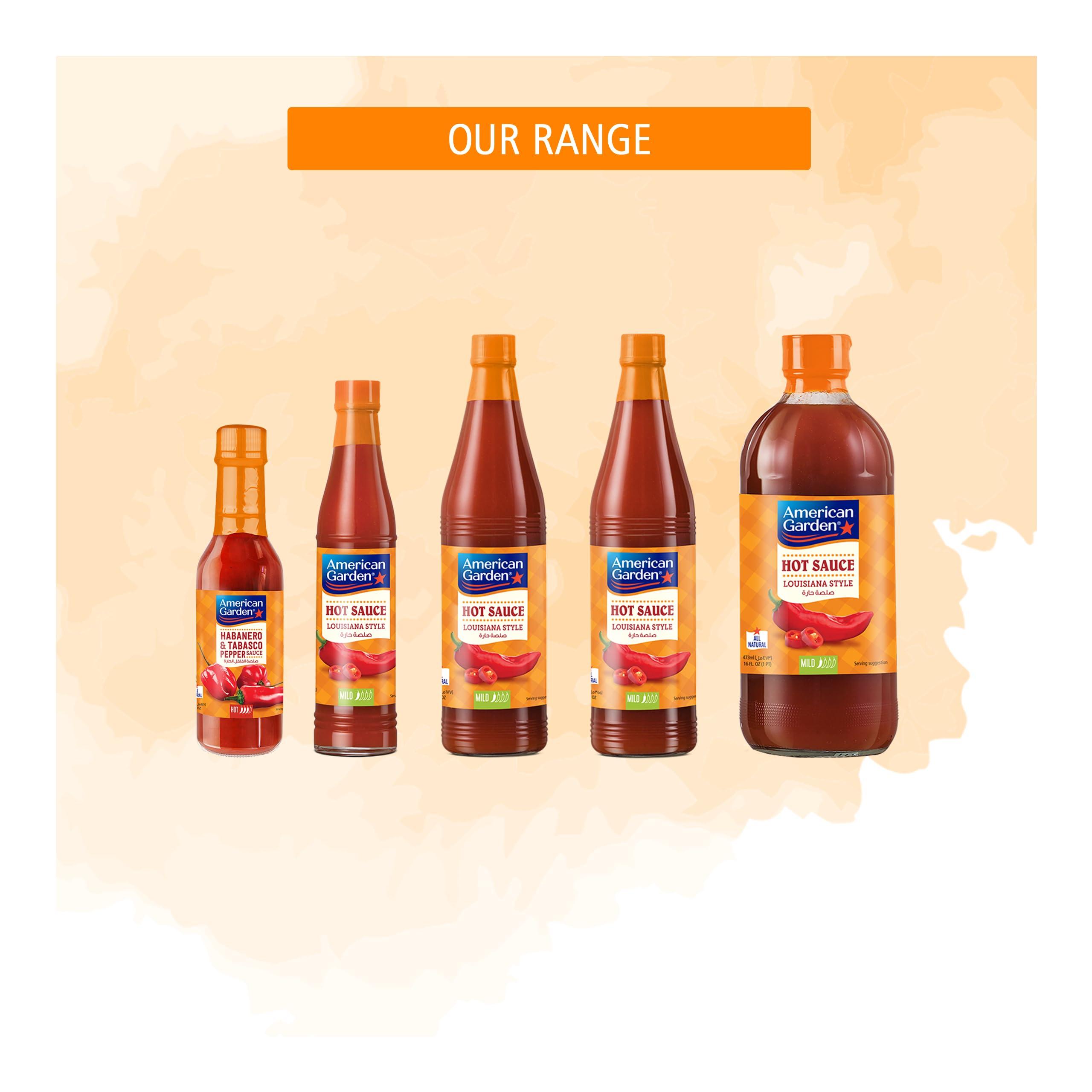 American Garden AG HOT SAUCE Louisiana Style 3oz