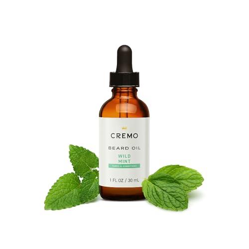 Cremo Cremo Revitalizing Beard Oil, Astonishingly Superior, 1 Ounce Bottle, Tea Tree Mint Scent