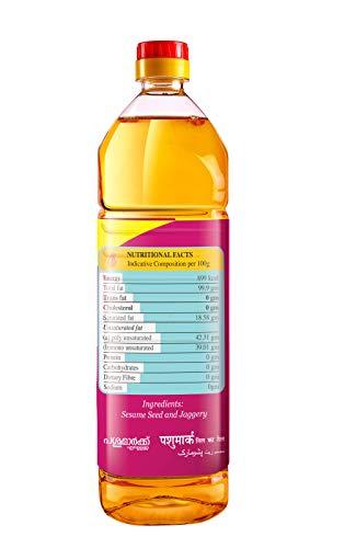 Pasumark Cooking Partner Every Drop Good for Healt Pasumark Gingelly/ Sesame Oil for Cooking, Hair & Skin Care - Healthy Oil with Natural Nutrients & No Chemicals (500ML)