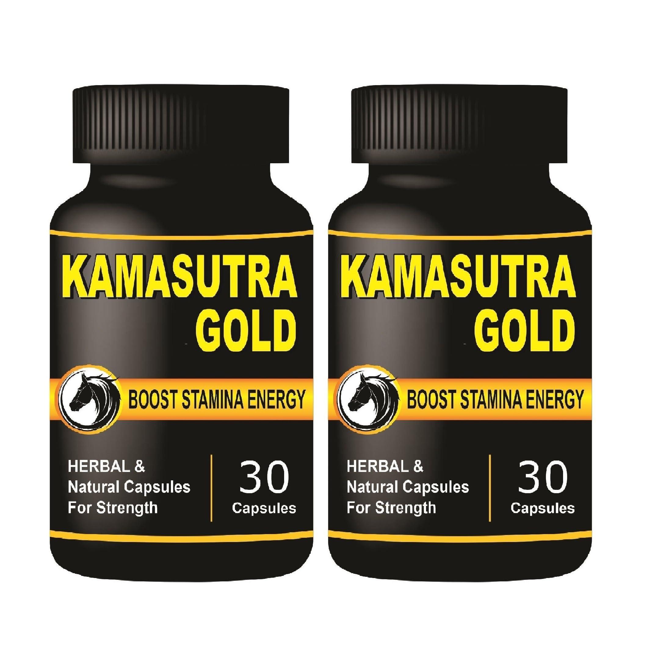 69 Products 69 Products Kama Suttra Capsule For Men Endurance, Ashwagandha, Only For Men - 30 Caps Bottle (Pack of 2)