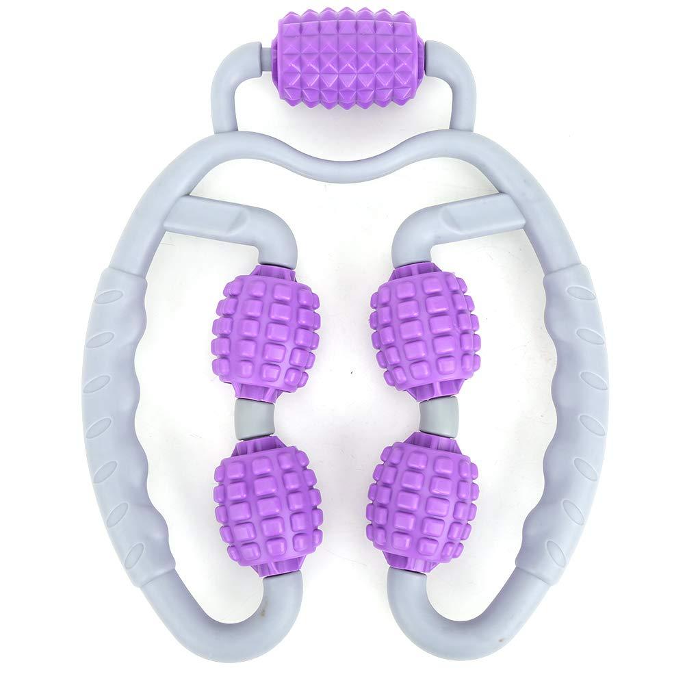 Meiyya Clamp Leg Massager, 360 Degree Clamp Leg Massager, Relax Calf Muscle For Relieve Muscle Soreness Adjust Posture For Yoga Fitness(Leg massager purple)