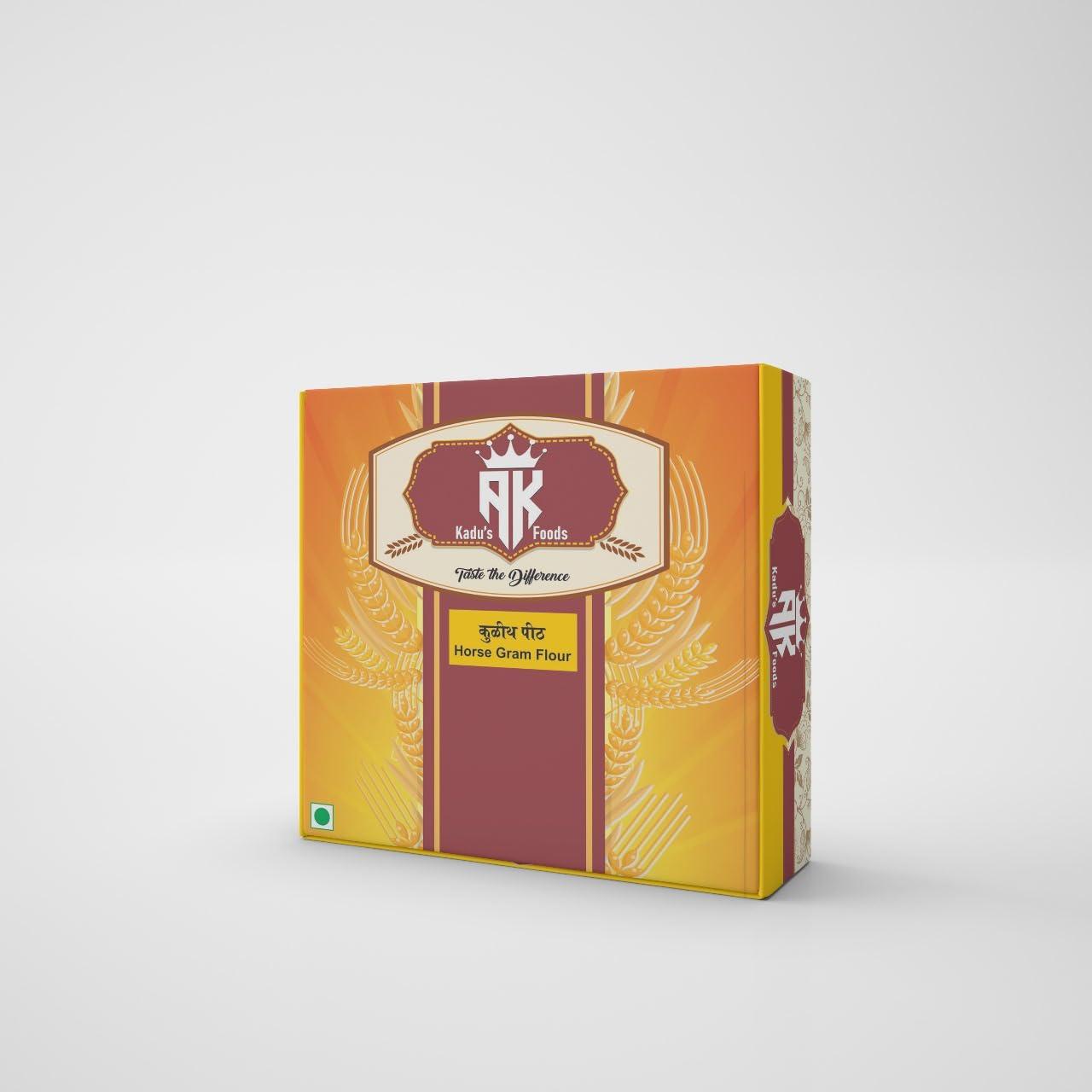 AK Kadu\'s Foods AK Kadu\'s Foods Kulith Pith Hulga Flour Horse Gram 500 Gm