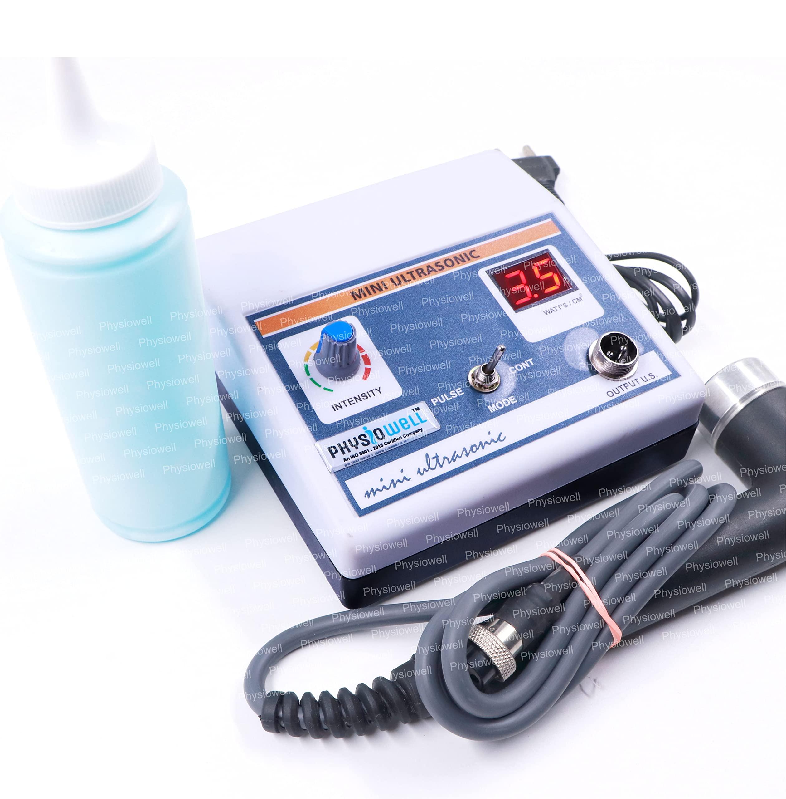 Physiowell Physiowell Mini Ultrasonic Therapy Machine UST Physiotherapy Ultrasound Massager for Pain-Relief ultrasonic pain relief device with one year warranty