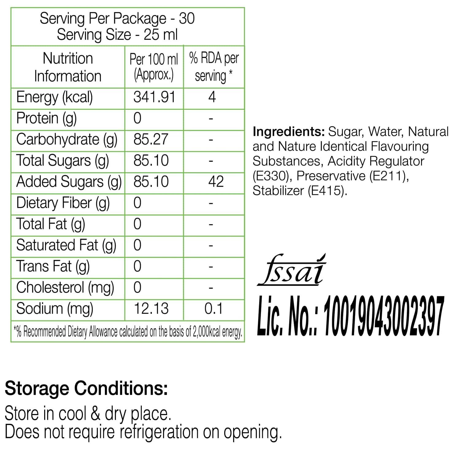 DaVinci Gourmet DaVinci Gourmet Mojito Menta Cubano Syrup 750 ML