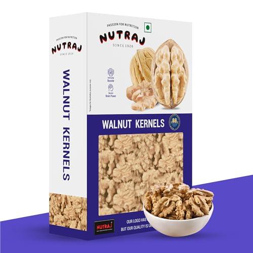 Nutraj Nutraj Walnut Kernels 500g | Akhrot giri | walnut kernels | Low Cholestrol | No Added Preservatives | for Baking & Cooking | walnut giri | | Delicious & Crunchy Walnut Giri | High in anti oxidants| Rich In Omega-3 Fatty Acids