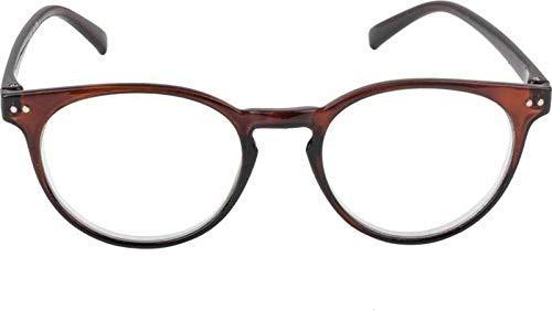 Eyewear Stylez Eyewear Stylez Bifocal Reading Glasses For Men Bifocal Reading Glasses For Women 1.00 1.25 1.50 1.75 2.00 2.25 2.50 2.75 3.00 Brown In Color (Distance Plano/Reading +1.00, Without Anti Glare)