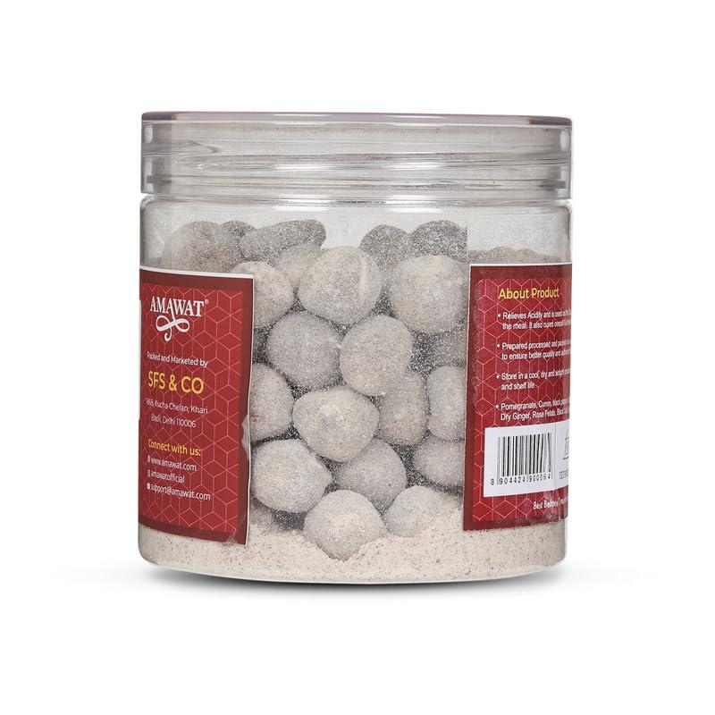 AMAWAT Amawat Anardana Goli, 250gm (Pomegranate Digestive churan, after meal snack, mukhwas)