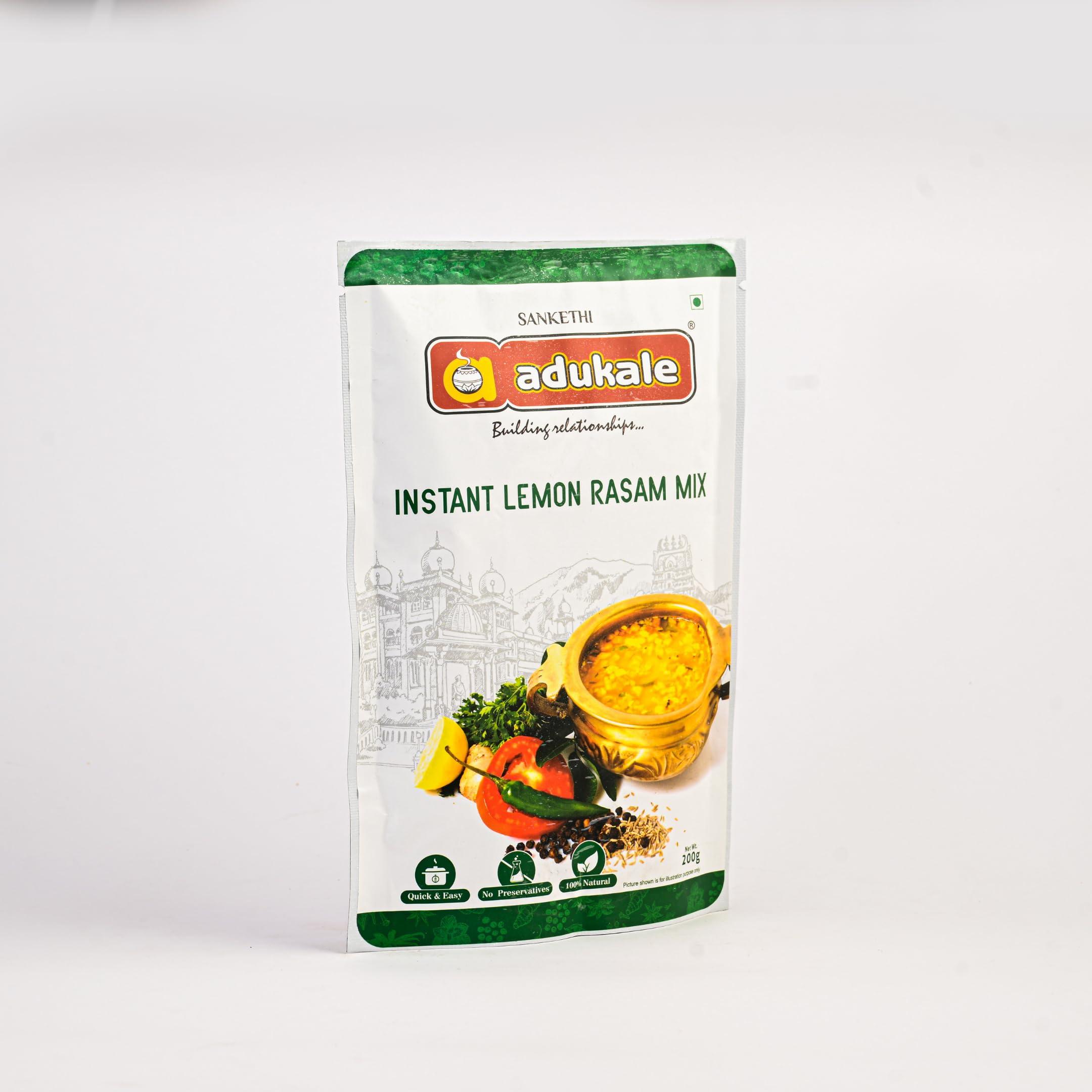 Adukale adukale Instant Lemon Rasam, 200g