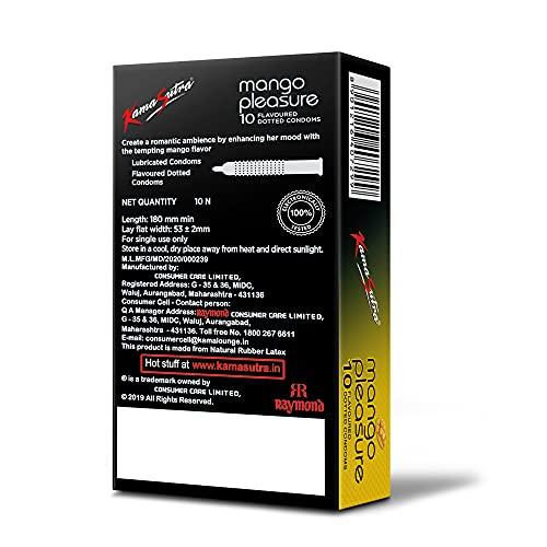 KamaSutra KamaSutra Mango Flavored Condoms for Men 20 Count