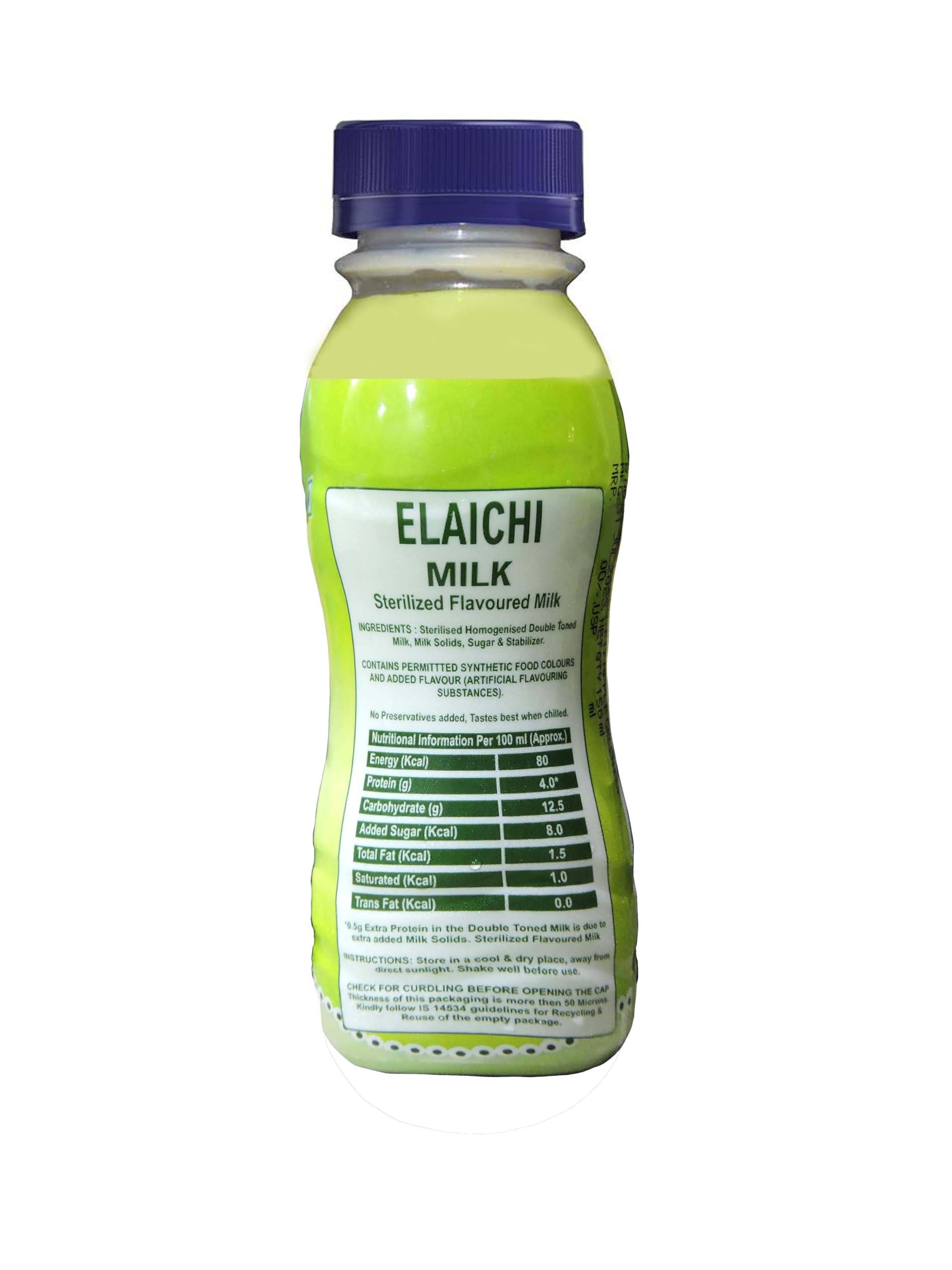 Arlys ARLYS Elaichi Flavoured Milk | Feel Real Elaichi MilkShake 150 ml | Pack of 3 Bottle