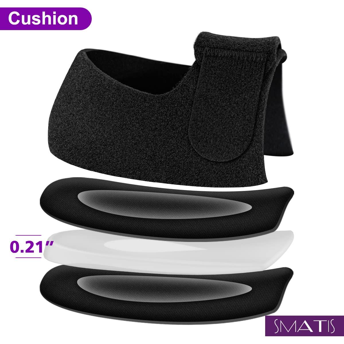 SMATIS SMATIS Heel Protectors, Heel Cups for Plantar Fasciitis, 2PCS Heel Cushion for Achilles Tendonitis Bone Spur Aching Feet Relieve Heel Pain(Size: Women 6-11 + Men 6-10)