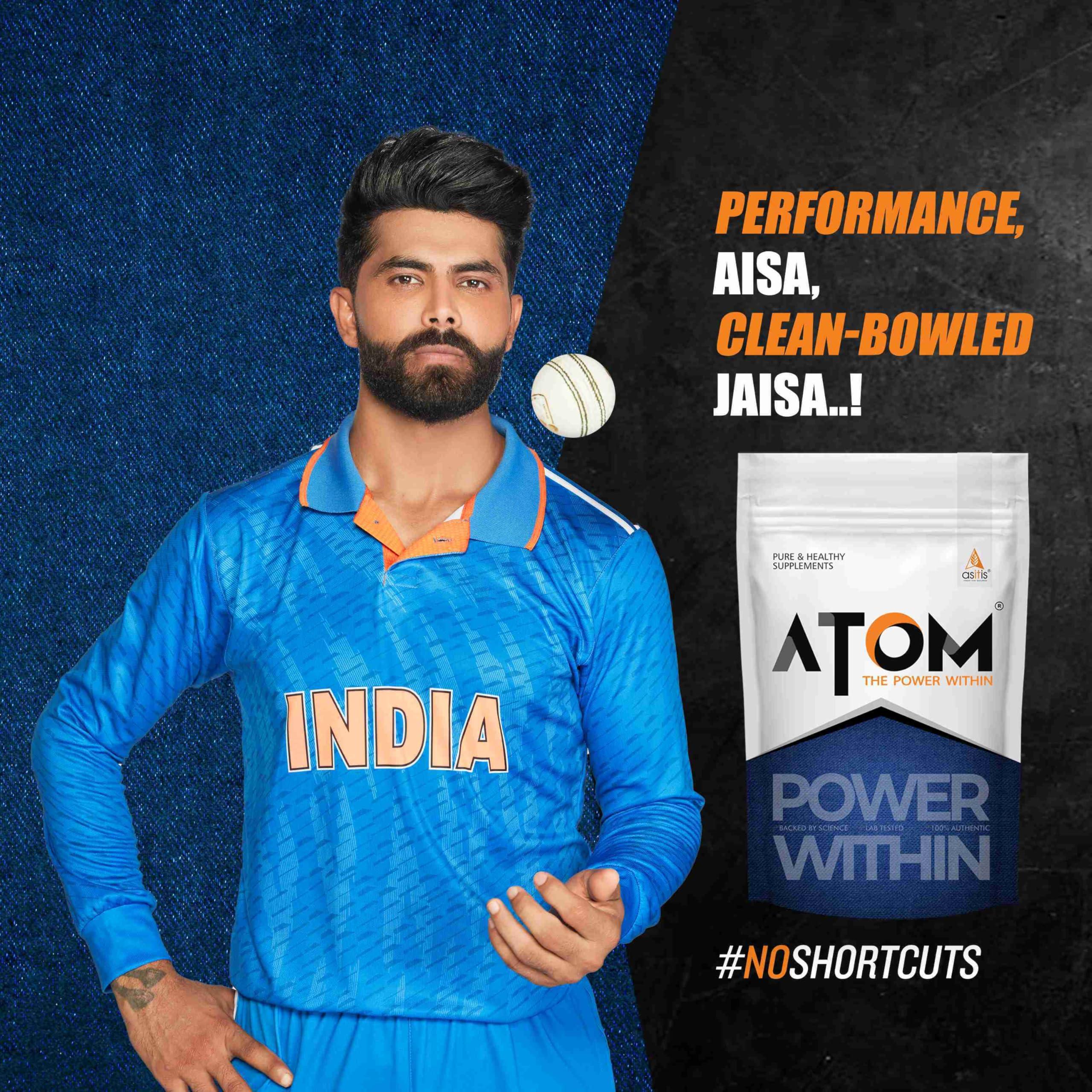 Asitis Nutrition Asitis Nutrition Atom Weight Gainerpowder 1Kg | 61.1G Carbs & 8.8G Proteins | Easy Source Of Weight-Gaining Calories | Boosts Workout Performance | Double Rich Chocolate Flavor