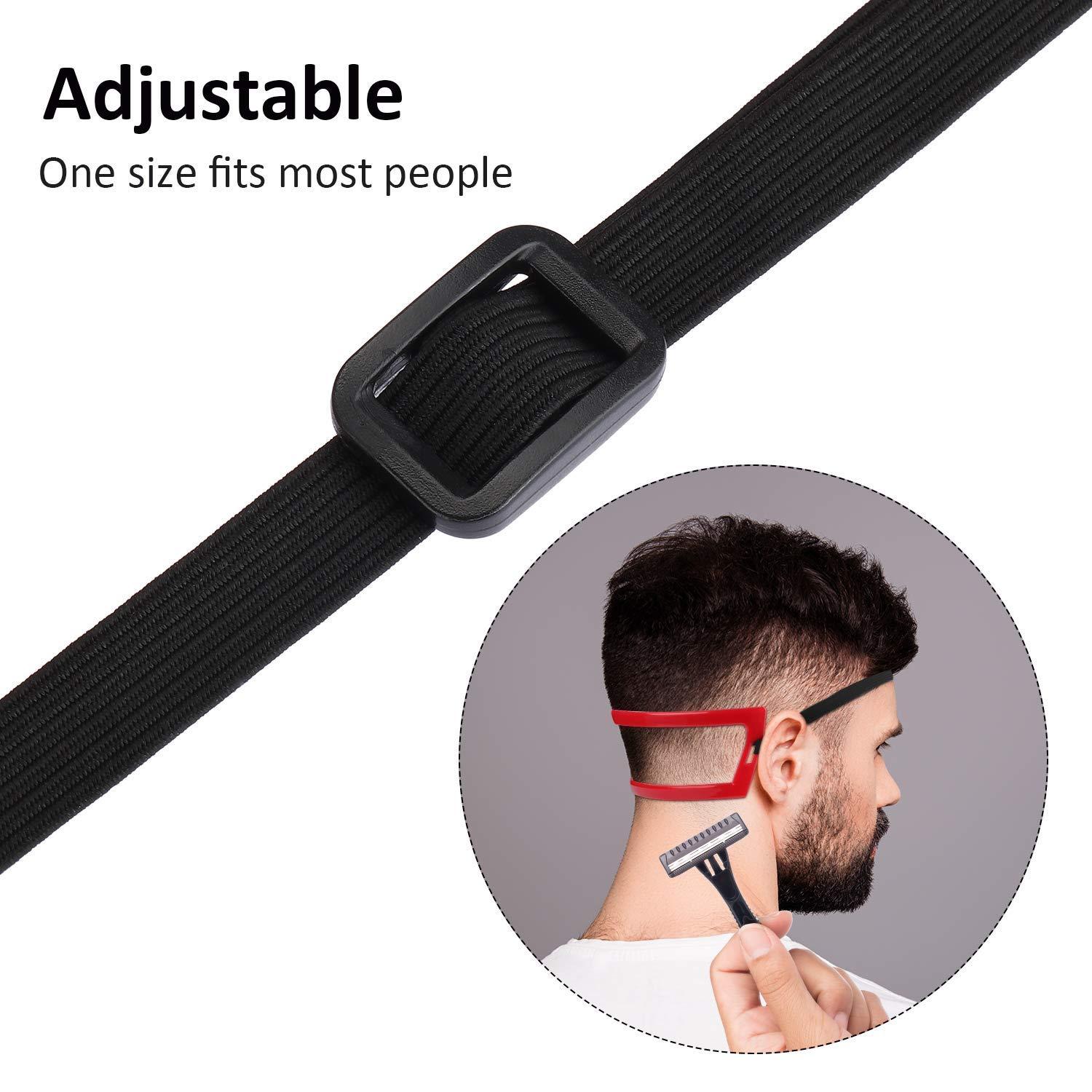Tianwei Neck Hair Guide Neckline Shaving Template Hairline and Hair Trimming Guide Hairline Shaping Tool Neck Hair Shaving Template Shaping Edge up your Straight Haircut tool
