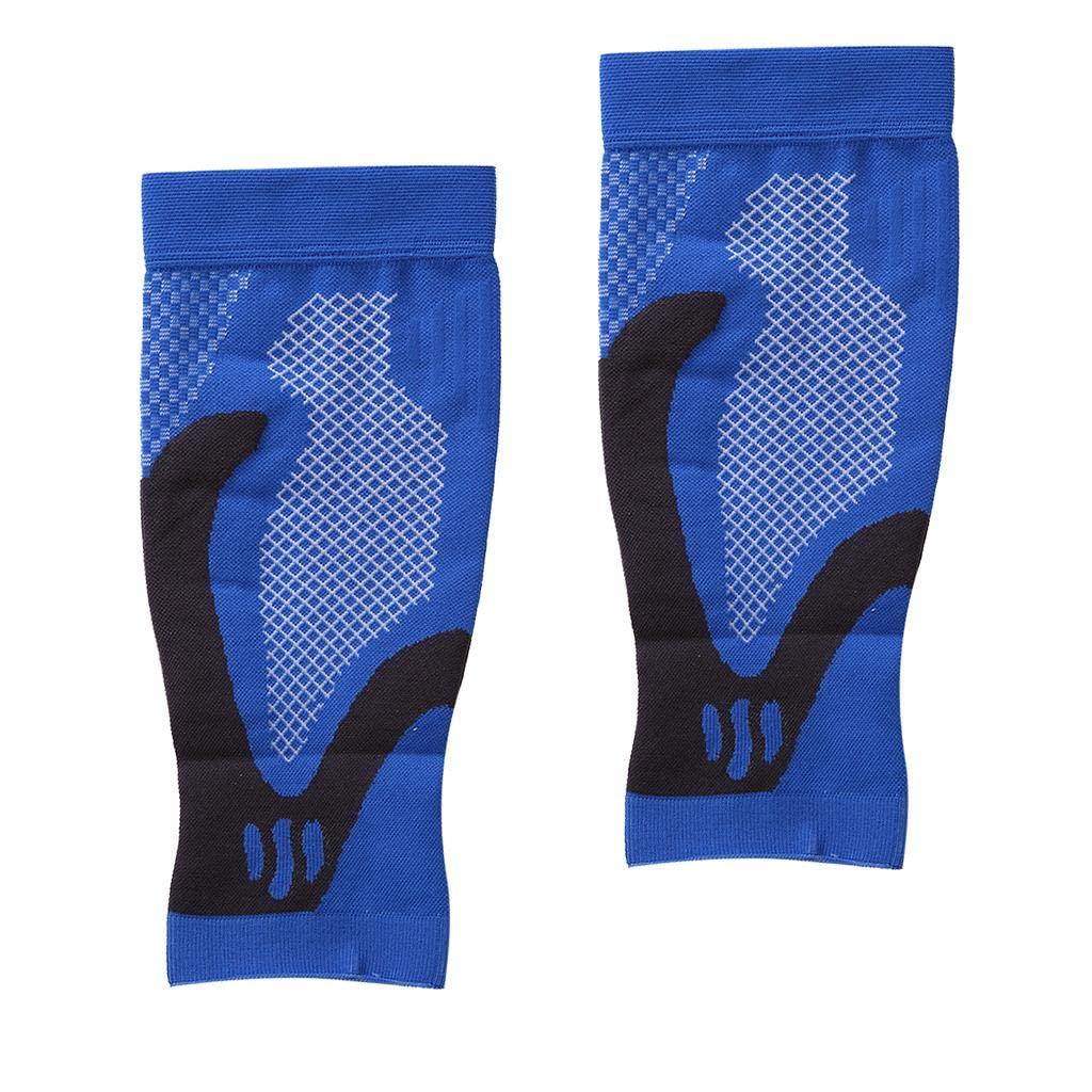 Generic LOSA 2X Sports Calf Compression Sleeves Shin Splint Support Compression Braces XL