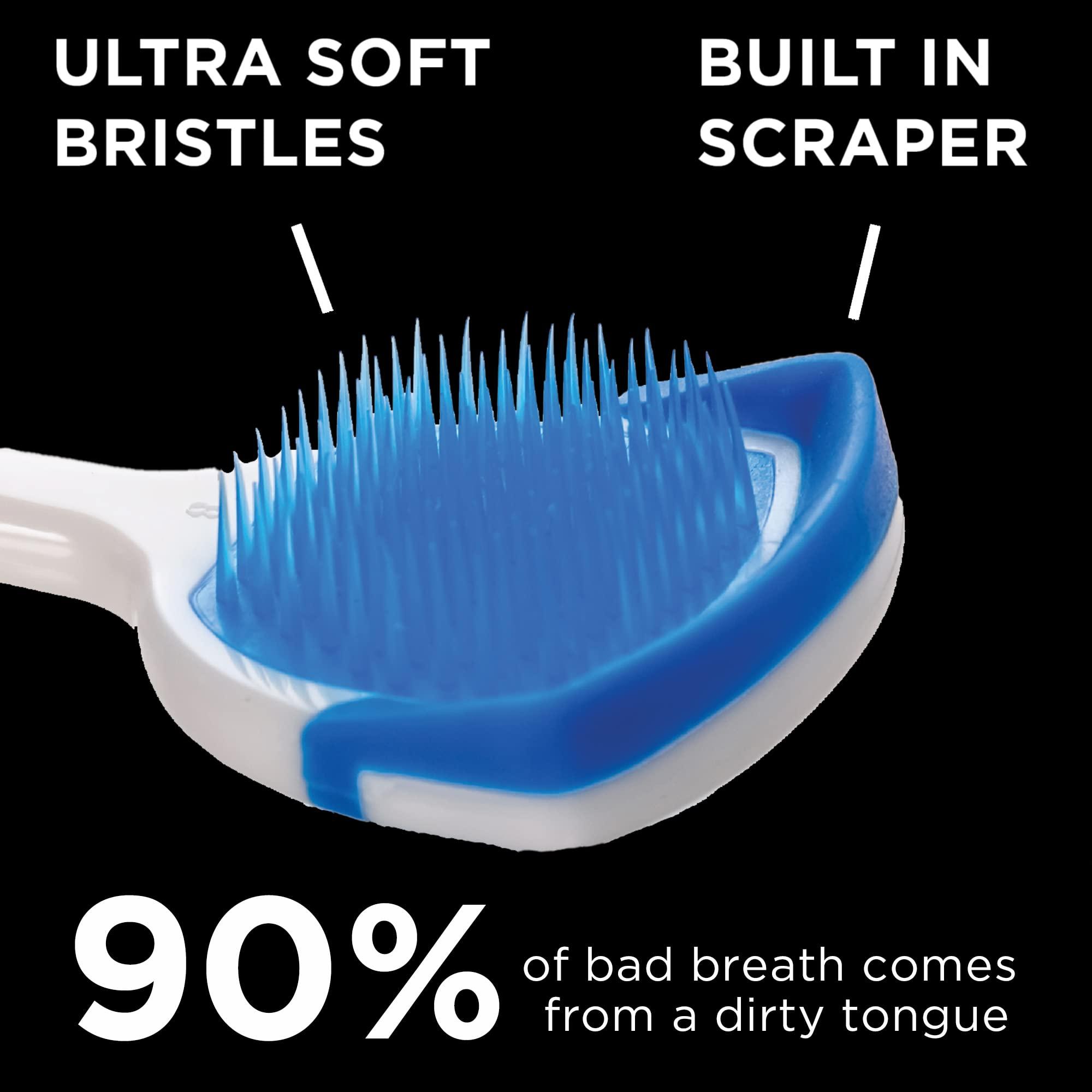 Orabrush Orabrush Ultra Soft Bristles Tongue Cleaners, 2 Count
