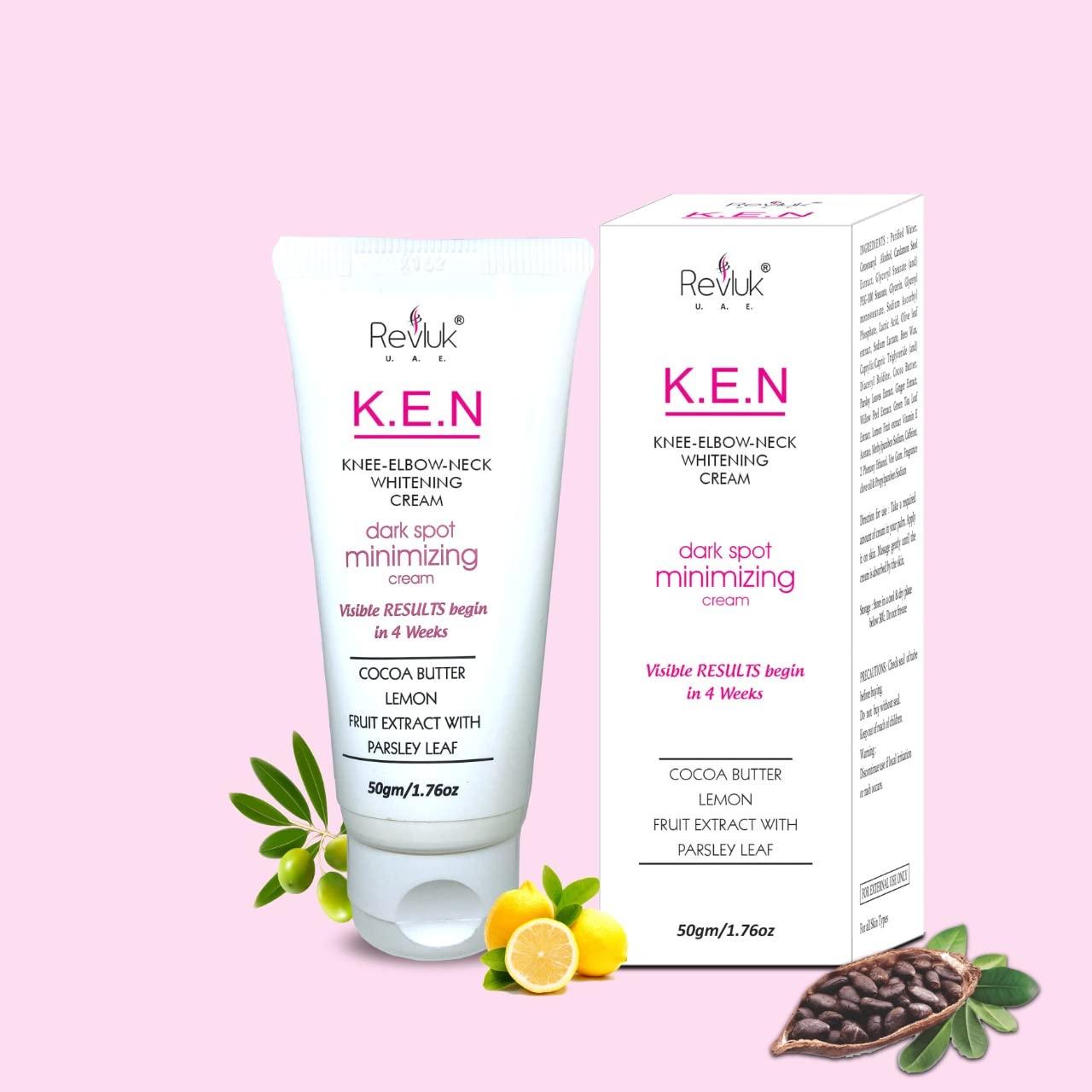 revluk Revluk-Knee Elbow Neck Whitening Cream Whitening | Lightens And Softens | 50 gm