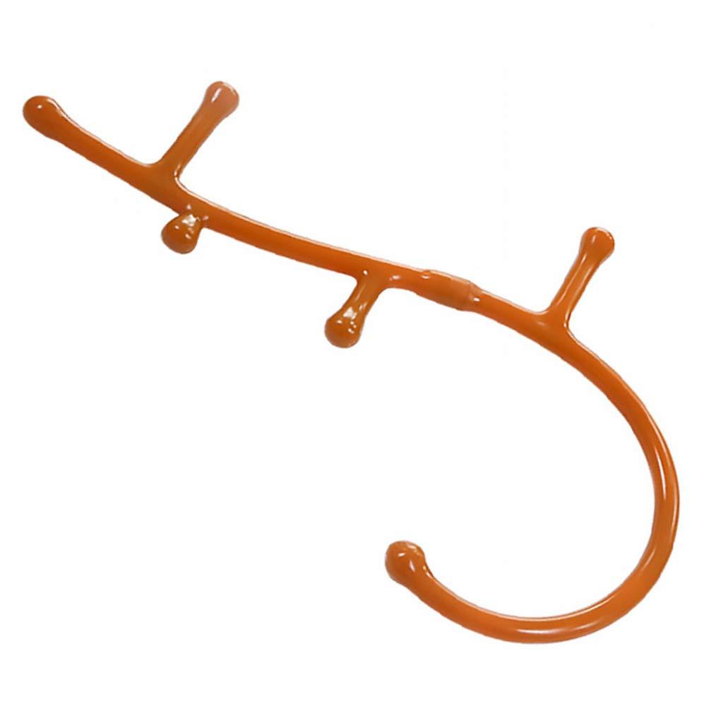 FOMIYES FOMIYES Back Hook Massager Back and Neck Massager Tool Personal Handheld Self Massage Hook Trigger Point Deep Tissue Massage Tool