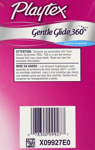 Playtex Playtex Gentle Glide Tampons with Triple Layer Protection, Ultra , Unscented - 36 Count