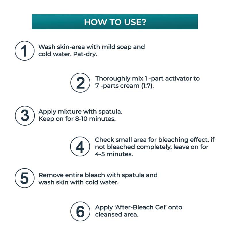 Jolen New York Jolen New York Creme Bleach with Charcoal and Aloe Vera, 247gm