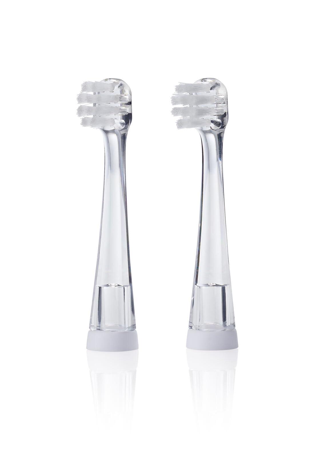 Brush-Baby Brush Baby BabySonic Replacement Heads - Pack of 2 (Ages 0-18 Months)