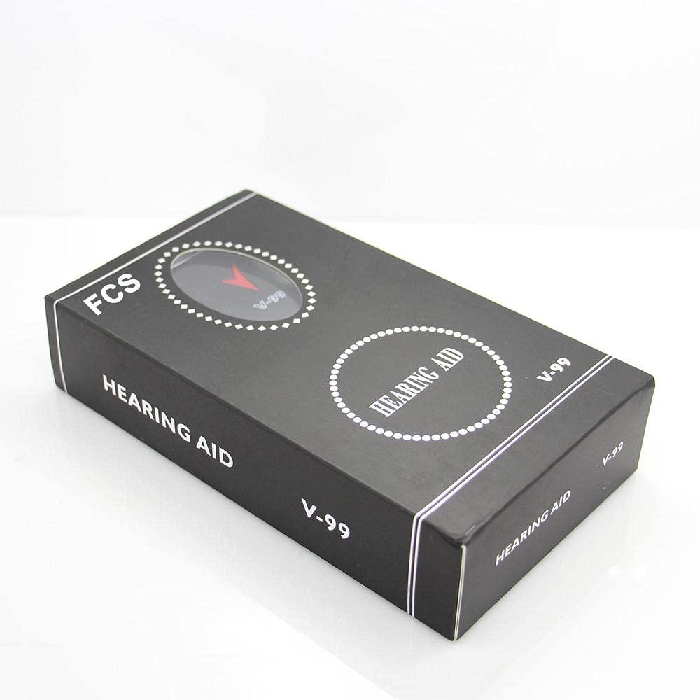 FCS FCS Personal Sound Amplifier - Voice Enhancer Device and Personal Audio Amplifier for Sound Gain of 50dB, Up to 100 Feet Away, Pocket Hearing Devices and Hearing Assistance for TV and Talking