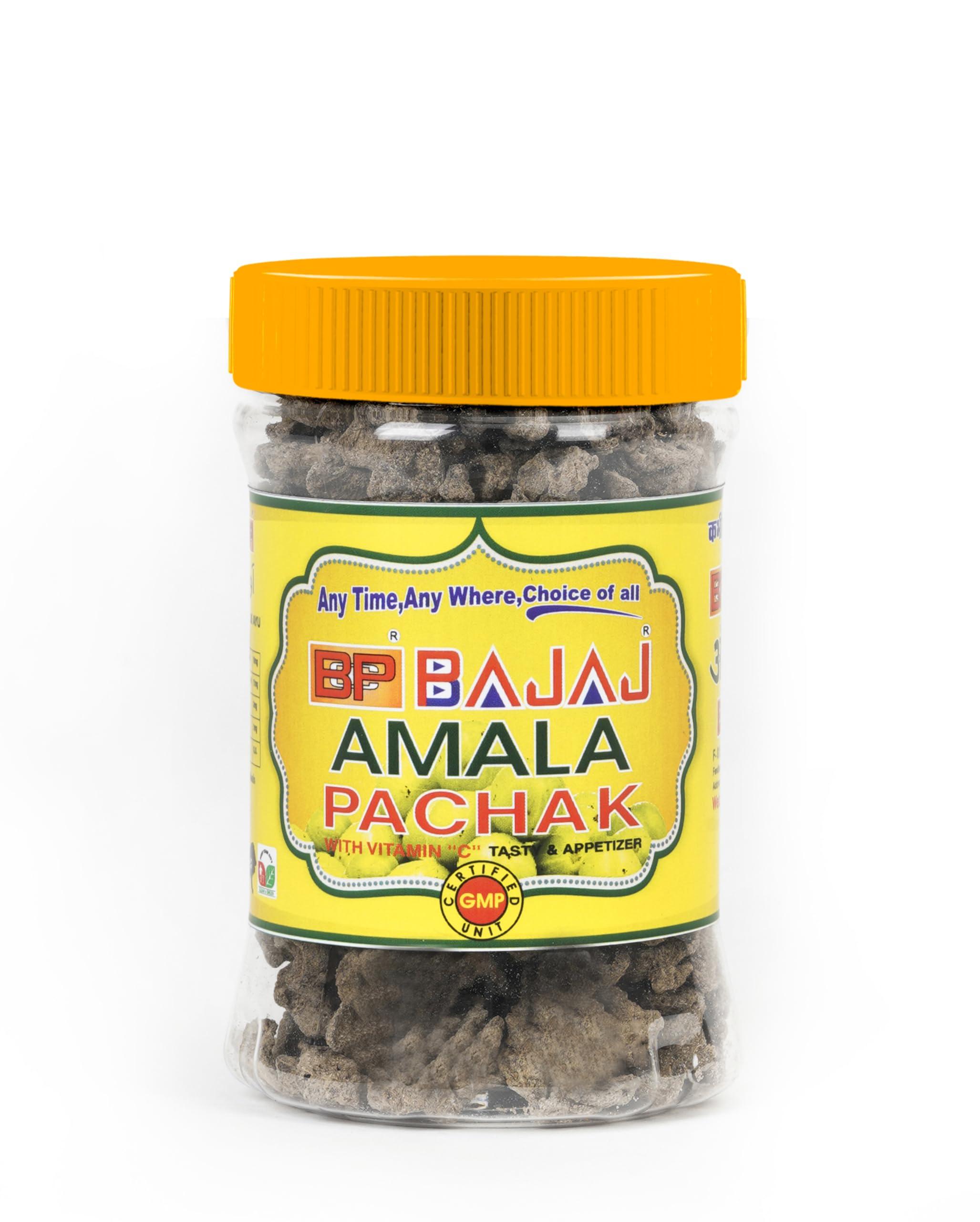 BAJAJMORA Bcp Bajaj Amla Pachak (150g), Tasty Tikiya (200g) | Natural & Digestive | Mukhwas, Mouth Freshner (Pack of 2)