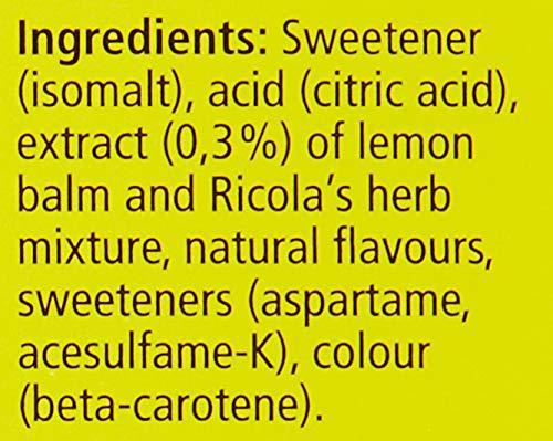 Ricola Ricola 45g Sugar Free Lemon Mint Herb Drops
