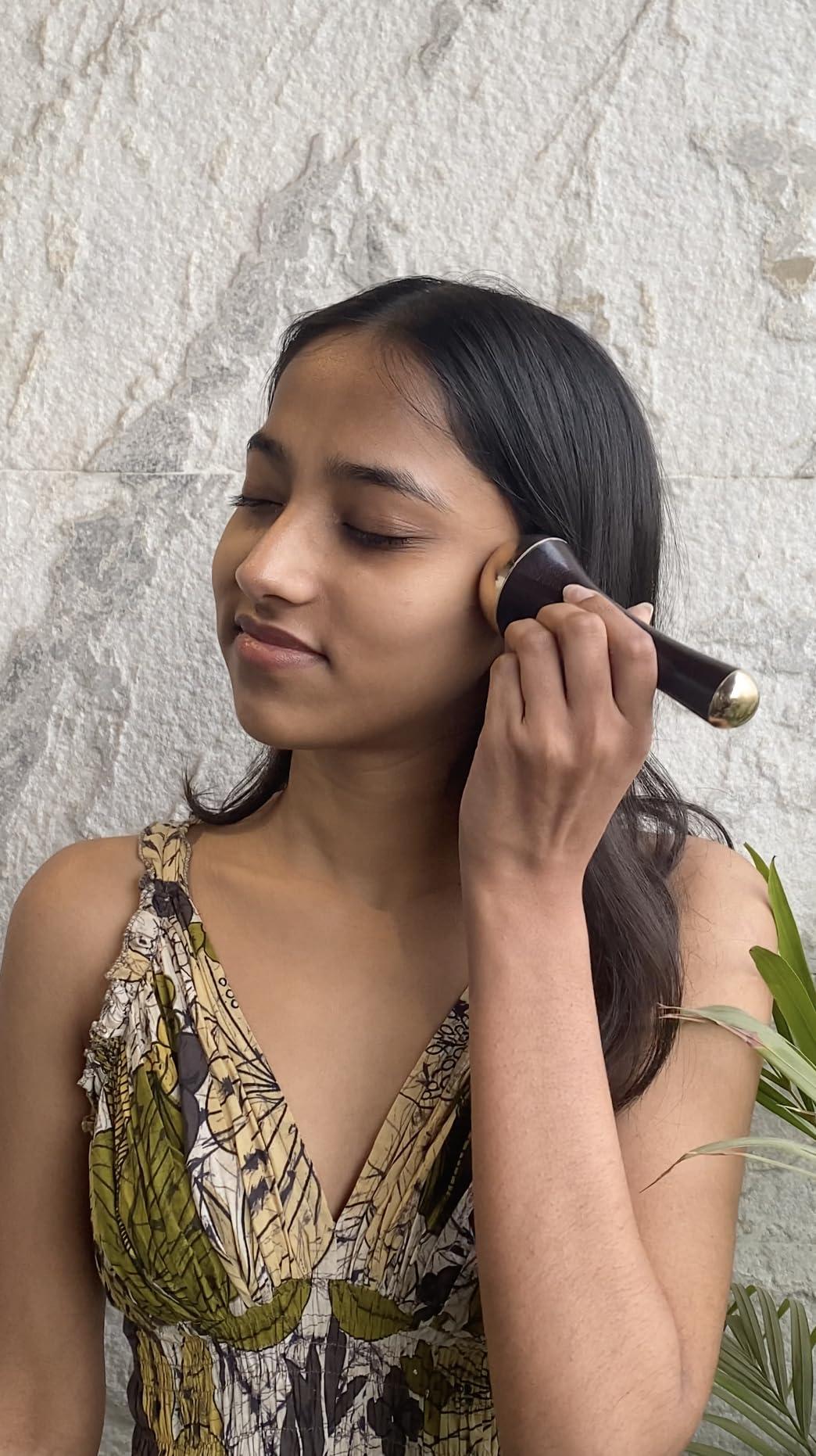 SUSTAIN GO SUSTAIN GO Kansa Wand (Medium) | Kansa Wand Face Acupoint Massager for Detoxification & Deep Relaxation Massage Tool | Dual Side Tools | Ayurvedic face | Body | Foot Massager - Pack of 1