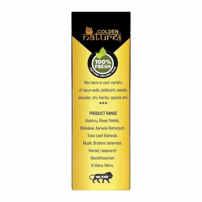 GOLDEN NATURE Golden Nature Ratanjot Alkanet Root Whole - Vembalam Pattai (Laljadi) |Onosma Echiodes | Alkanna Tinctoria For Hair Growth. Ratan jyot,Ratanjot (200gm)