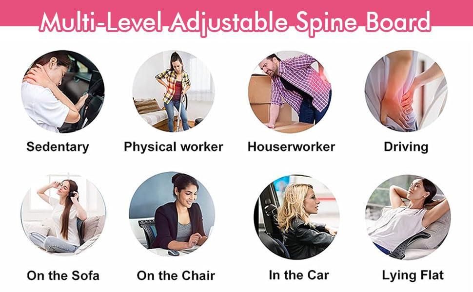 BIGXEN BIGXEN Back Cracker Back Stretcher Back Pain Relief Products Lower Back Pain Relief Back Cracking Device Back Stretcher for Lower Back Pain Relief