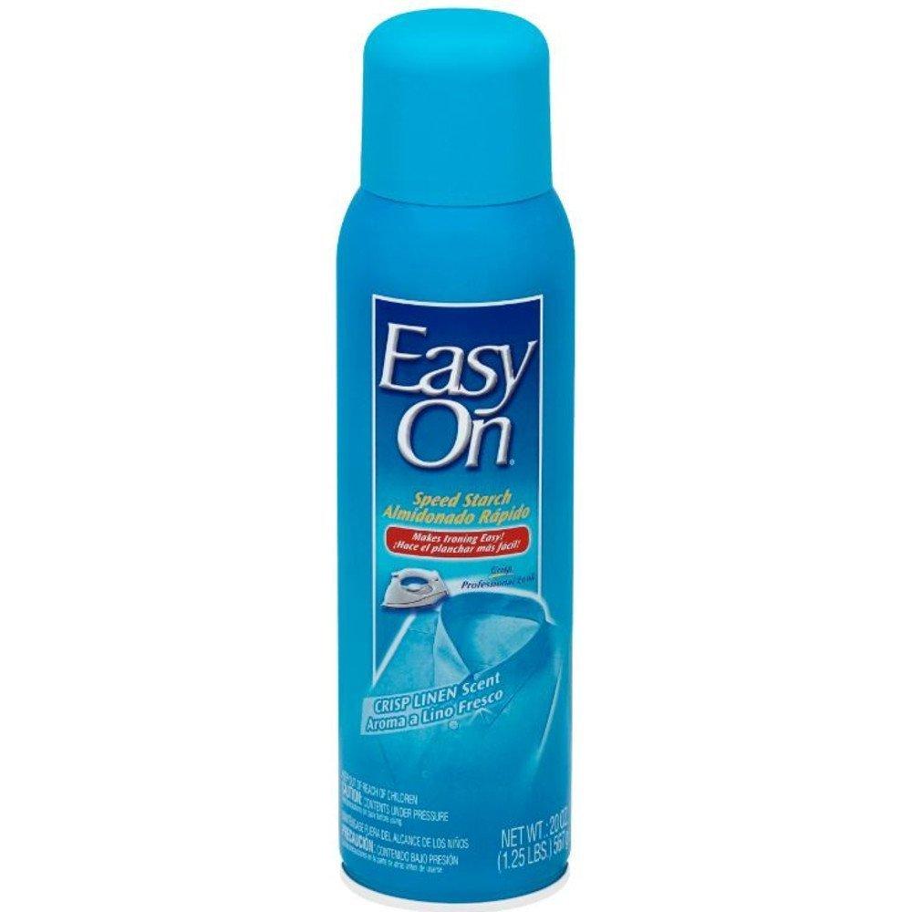 EASY ON POCKET Easy-On Speed Starch, Crisp Linen Scent, 567g