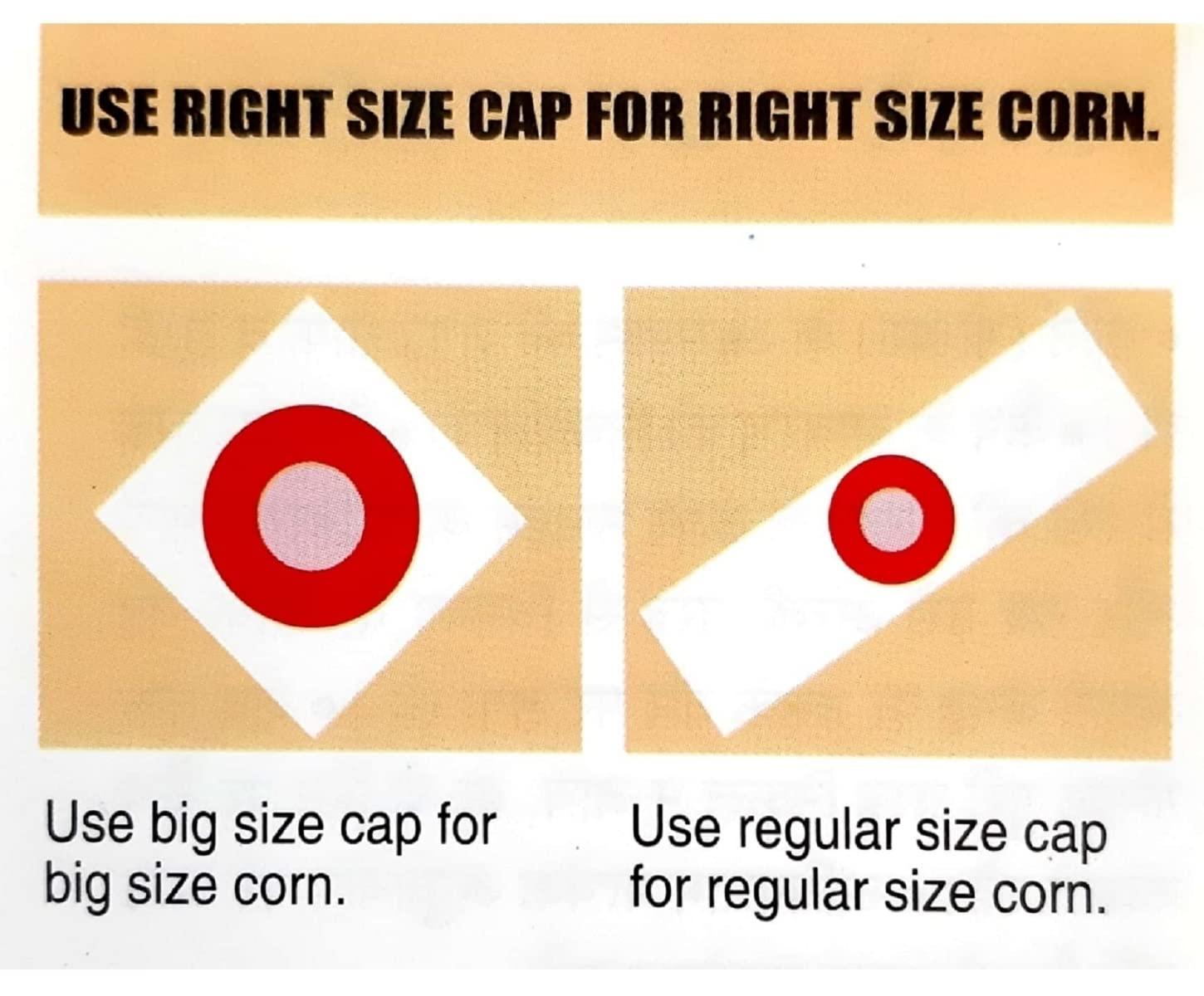 Valentine Remedies Valentine Remedies Getreed Corn Caps Big Size (2 Caps) - Pack of 10