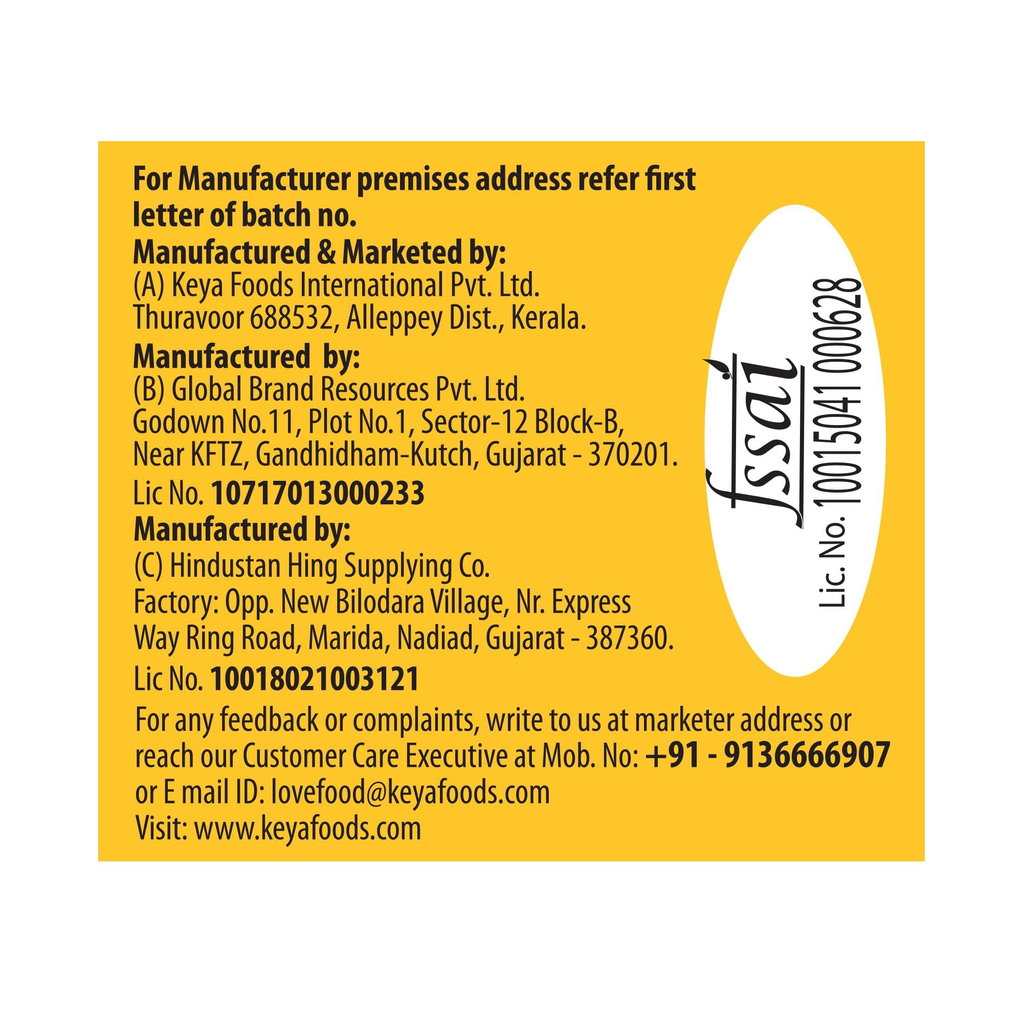 KEYA Keya Piri Piri | Exotic Spices Mix 80gm, Pack 2