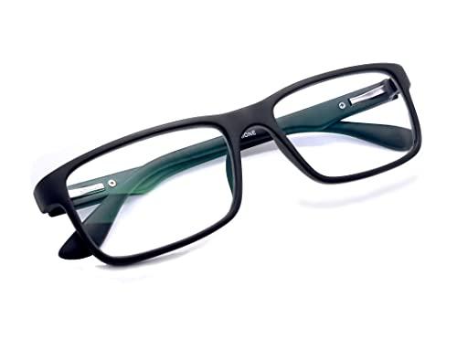 ANEMONE ANEMONE Bluecut Blue Light filter Computer Glasses For Eye Protection From Laptop Mobile Computer Screen Unisex Anti Glare Spectacles UV Protection Specs (Black)