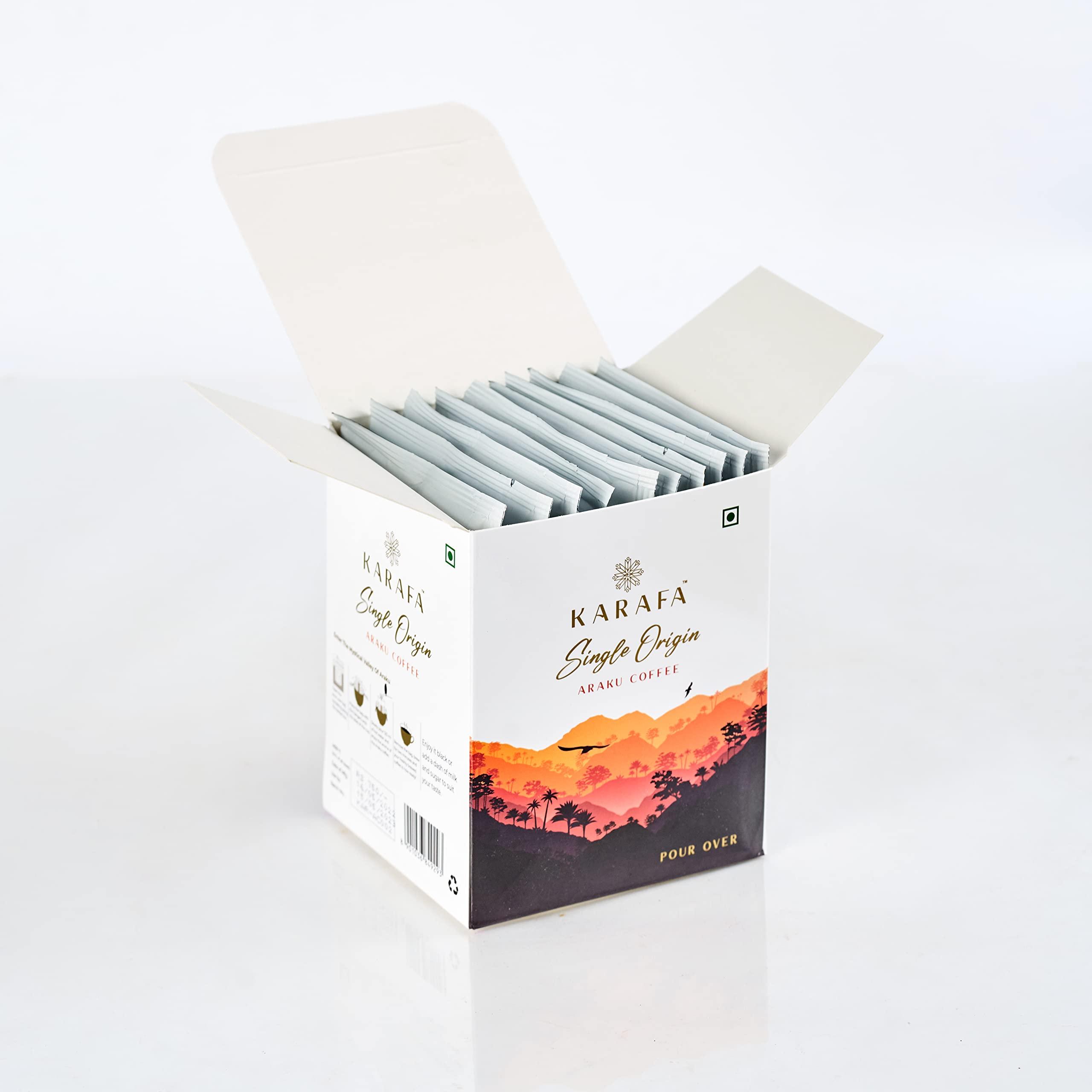 Karafa Karafa Single Origin - Araku Coffee | Pack of 10 | Pour Over Coffee