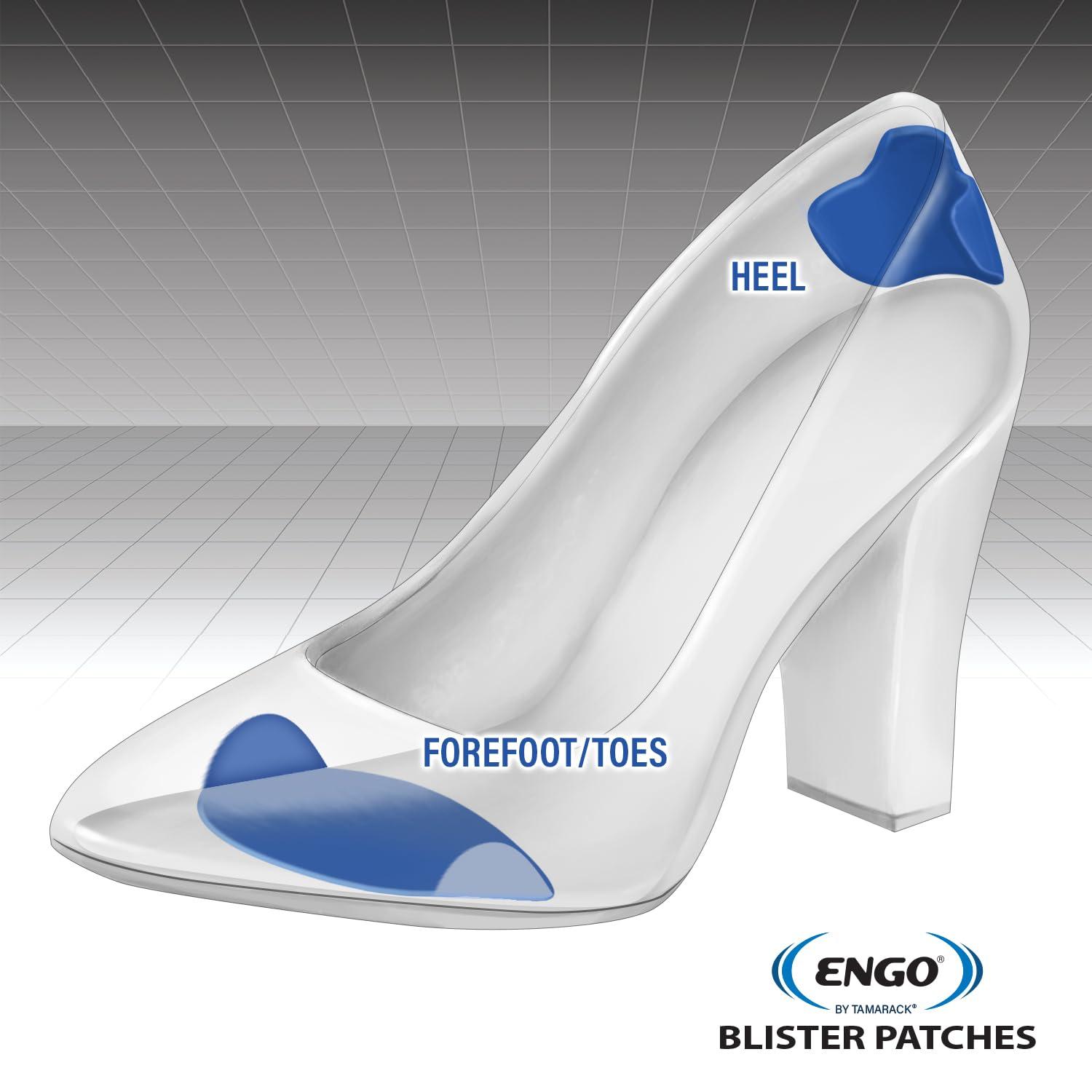ENGO ENGO Heel Blister Prevention Patches (2 Patches)