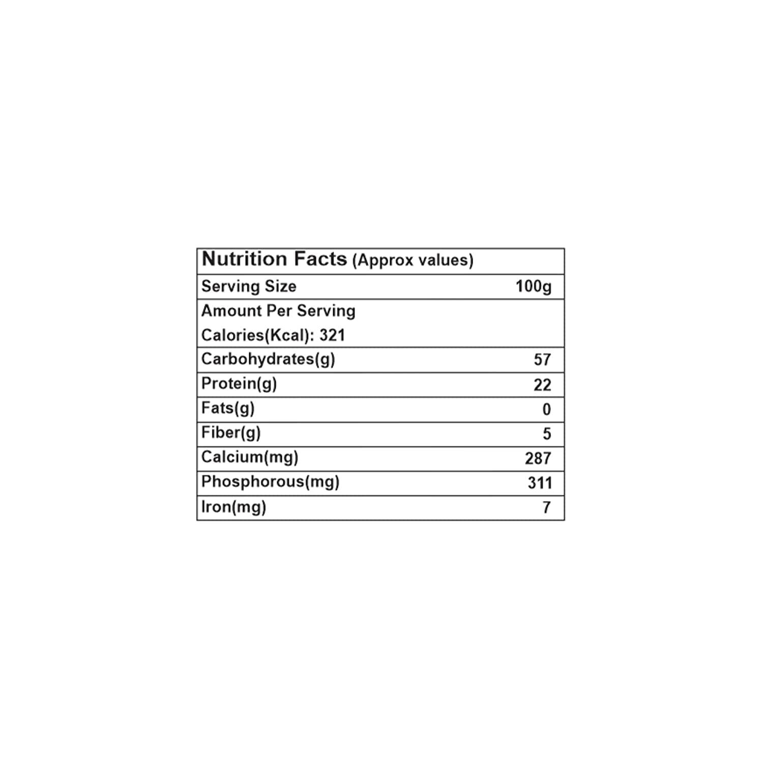 Organic Bites Organic Bites Kulthi Dal/Horse Gram/Gahat/Macrotyloma Uniflorum -200 gm