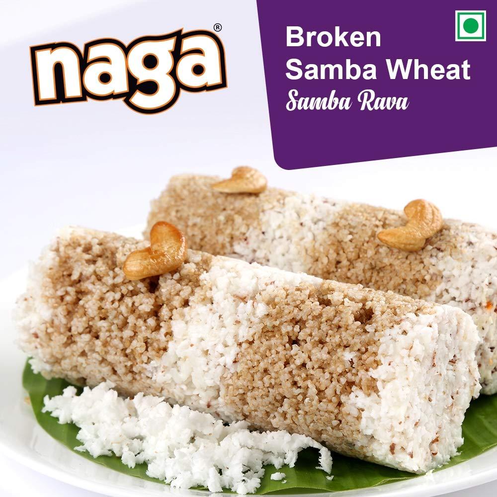 Naga Sooji Naga Sooji Samba Rava (Broken Wheat) Special 500 g